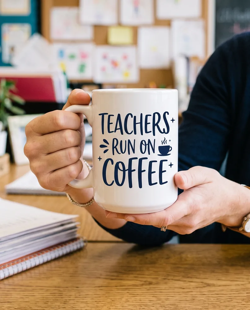 Teachers Run on Coffee original